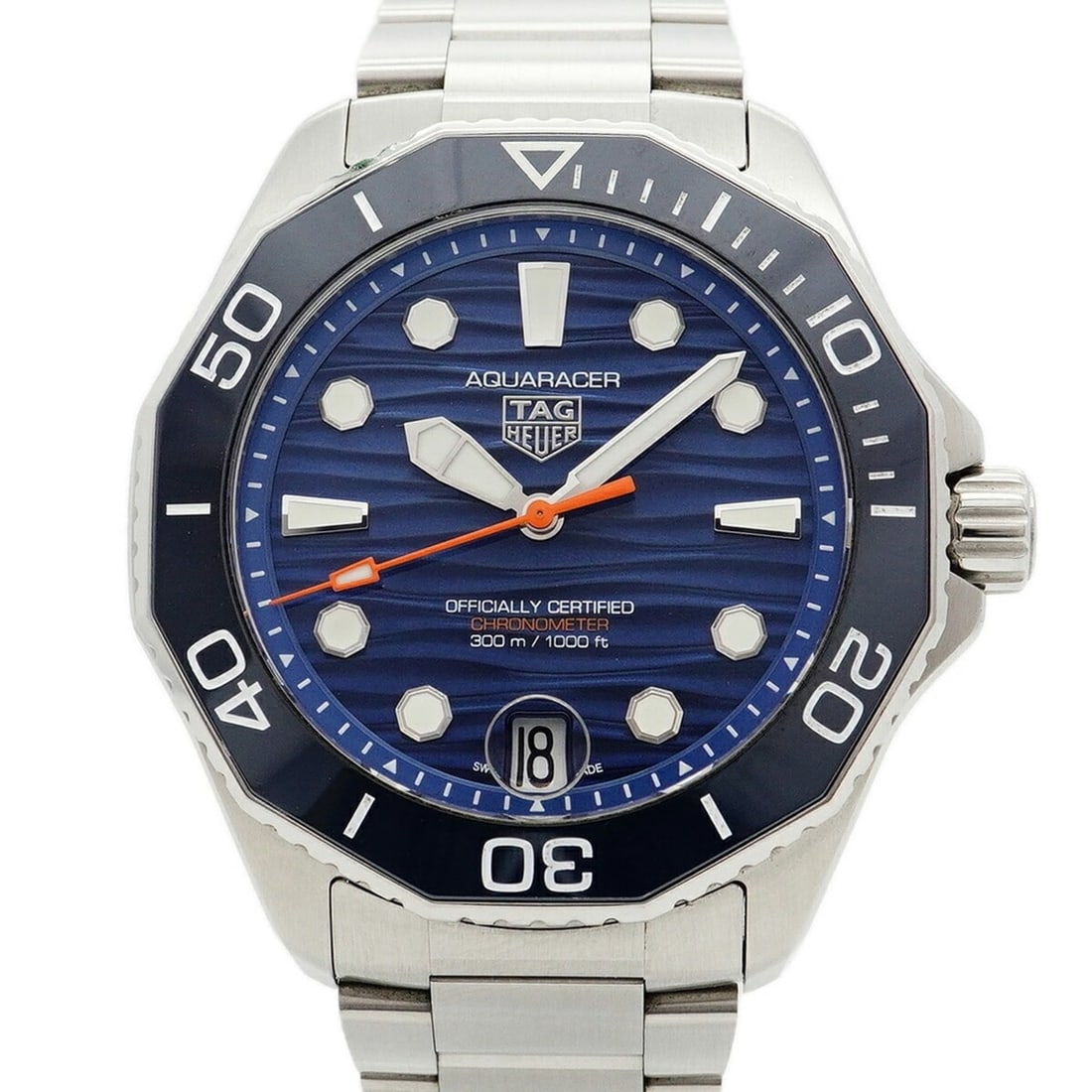 TAG Heuer Aquaracer WBP5111 Blue Dial Men's Watch: --- Catalog ---Category: SizeWrist Size: 15cm / 5.9''Case Diameter: 42.5mm / 1.67''Category: DesignType: WristwatchGender: MenColor (Dial): BlueMaterial (Band): Stainless steelCategory: GeneralMPN: WB