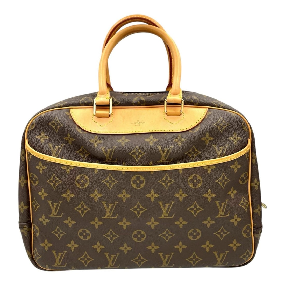 Louis Vuitton Bowling Vanity Deauville M47270 Monogram Canvas Brown Handbag for Women (1 of 14)