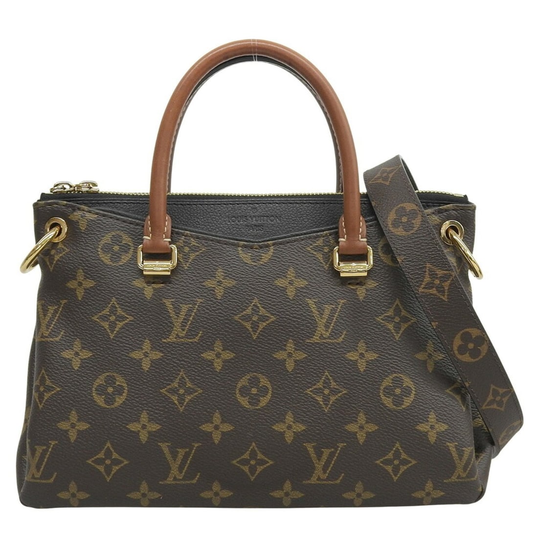 Louis Vuitton LOUIS VUITTON Monogram Pallas BB M41218 Bag Handbag Shoulder (1 of 12)