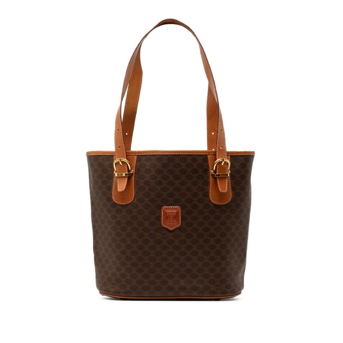 Celine Macadam Tote Bag in Brown Leather for Women (1 of 20)
