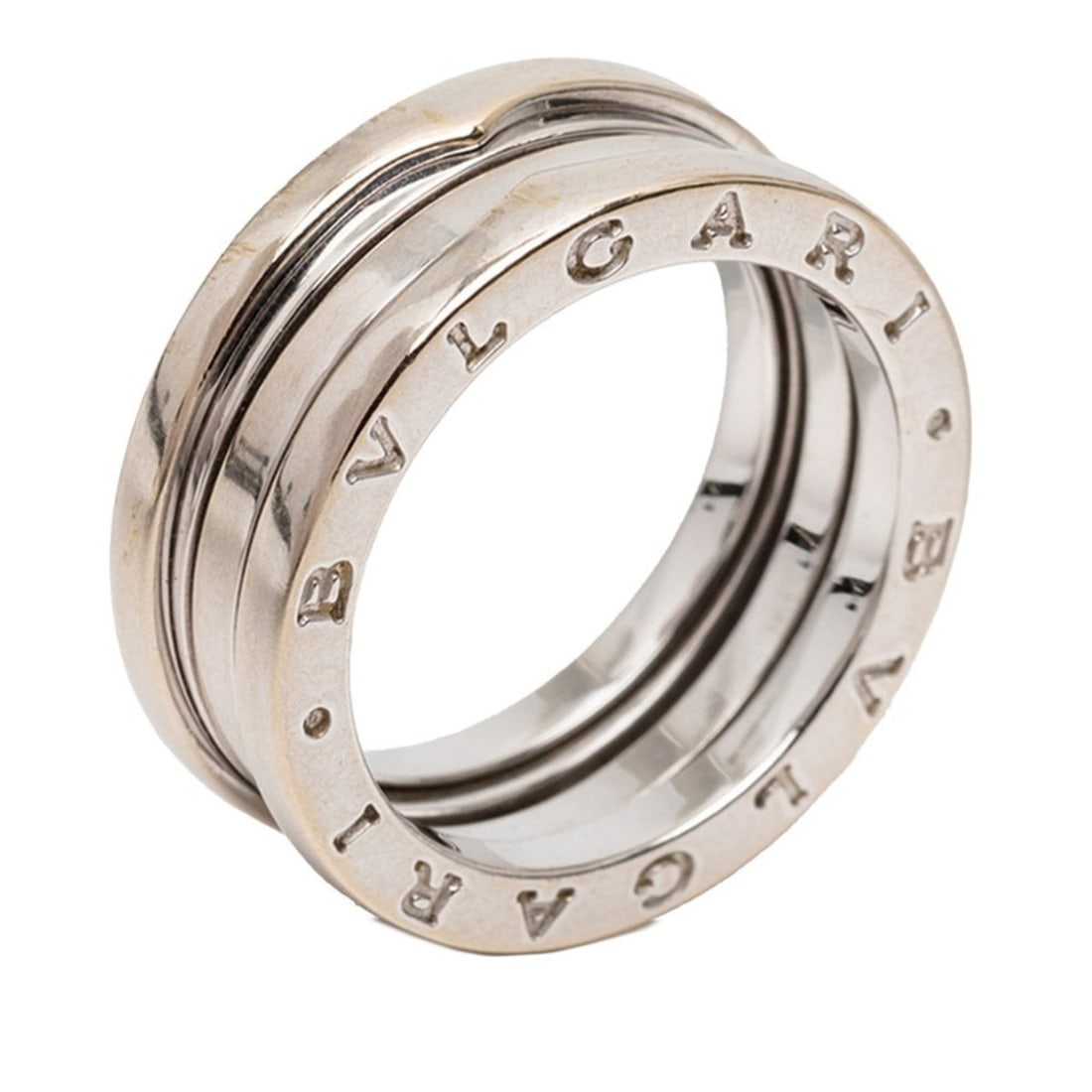 BVLGARI B.zero1 3-Band Ring #58 18KWG White Gold Women's: --- Catalog ---Category: SizeJP Size: 17US Size: 8.5Category: DesignType: Band ringGender: WomenMaterial: White gold (18K)Category: GeneralBrand: Bvlgari--- Item List ---Section: ConditionRanking: Ran