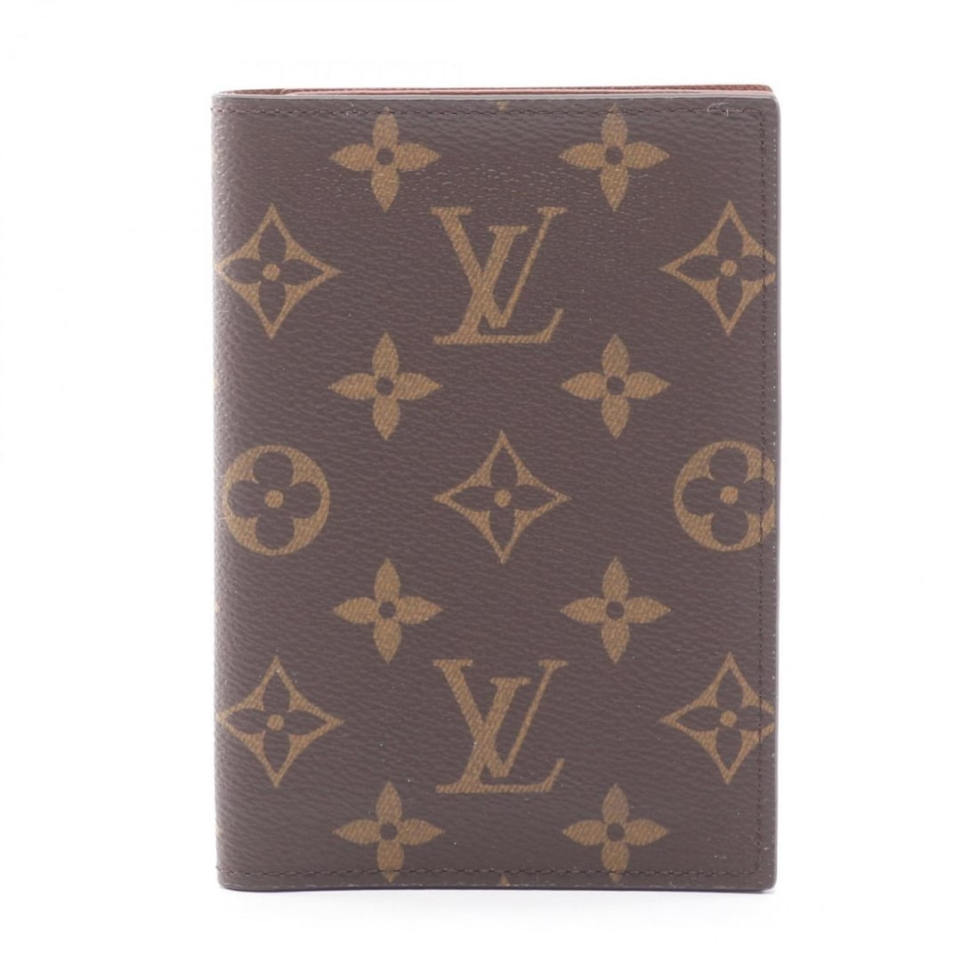 Louis Vuitton Couverture Passport NM Business Card Case, Coated Canvas, Monogram, Women's, Brown, (1 of 8)