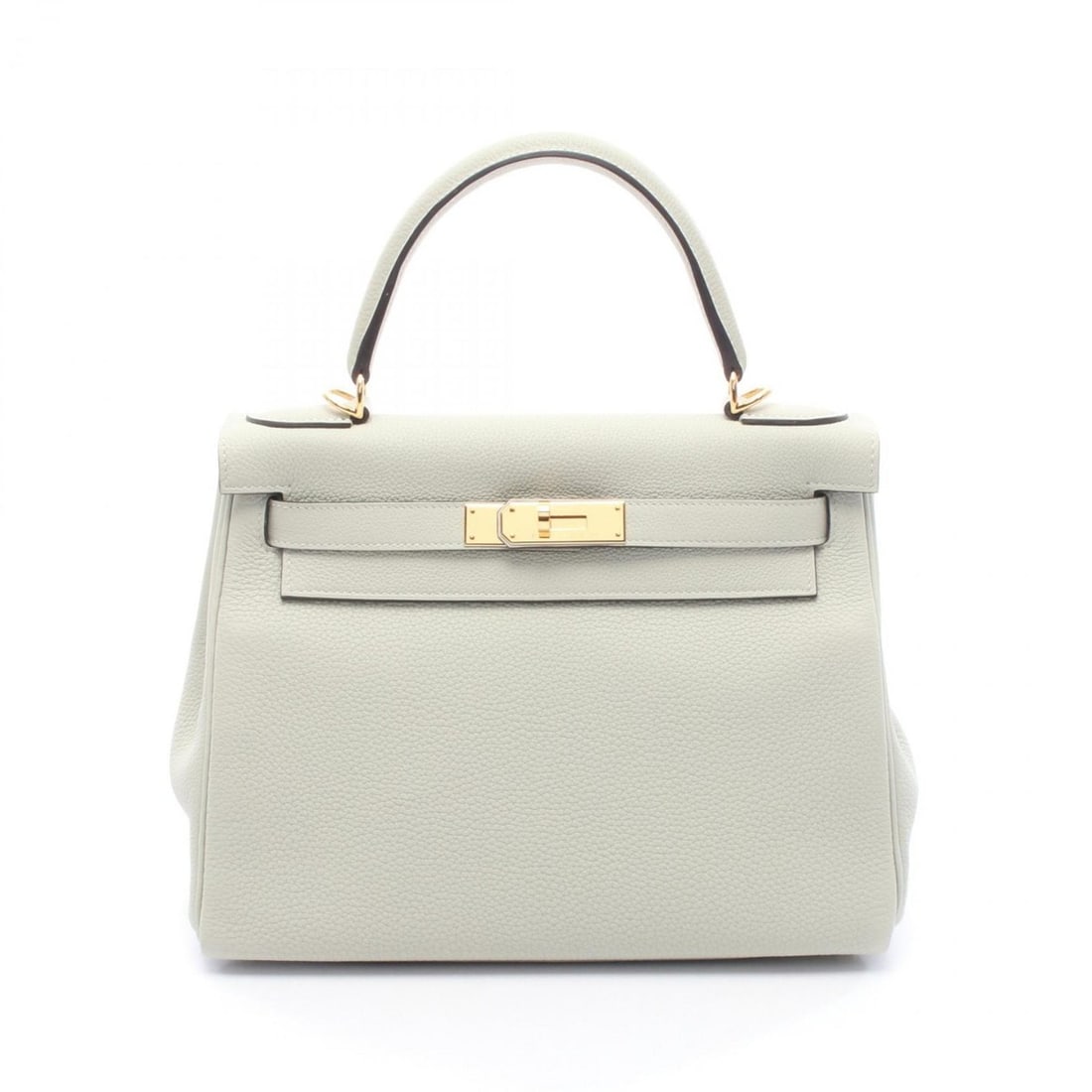 Hermes Hermès Kelly 28 Handbag, Leather Togo, Women's, Green, 027630CC: --- Catalog ---Category: SizeSize (HxWxD): 21cm x 28cm x 11cm / 8.26'' x 11.02'' x 4.33''Category: DesignType: HandbagColor: GreenGender: WomenMaterial: Togo leather Category: GeneralMPN: 027630CCBran