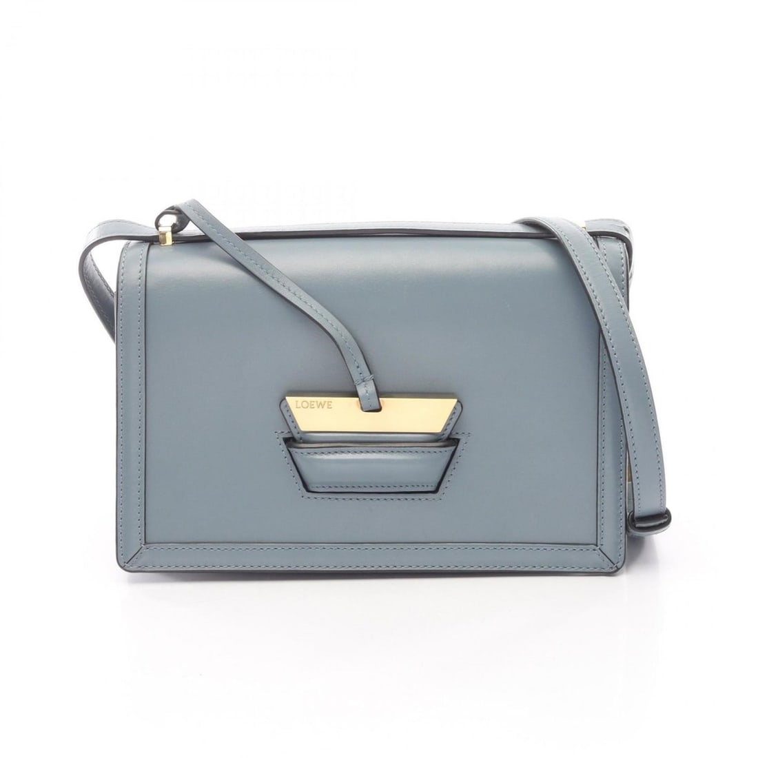 LOEWE Barcelona Shoulder Bag, Handbag, Leather, Women's, Blue, 302.74.M15: --- Catalog ---Category: SizeSize (HxWxD): 16cm x 24cm x 9cm / 6.29'' x 9.44'' x 3.54''Category: DesignType: Handbag, Shoulder bagColor: BlueGender: WomenMaterial: Leather Category: GeneralMPN: 302.74