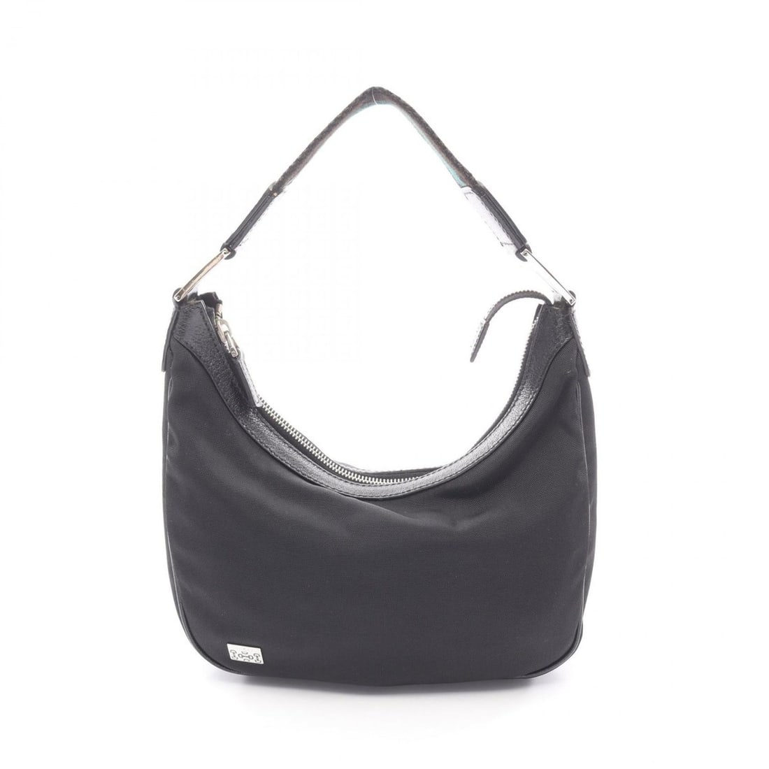 Gucci Shoulder Bag/Handbag in Nylon and Leather, Women's, Black, 145811 (1 of 13)