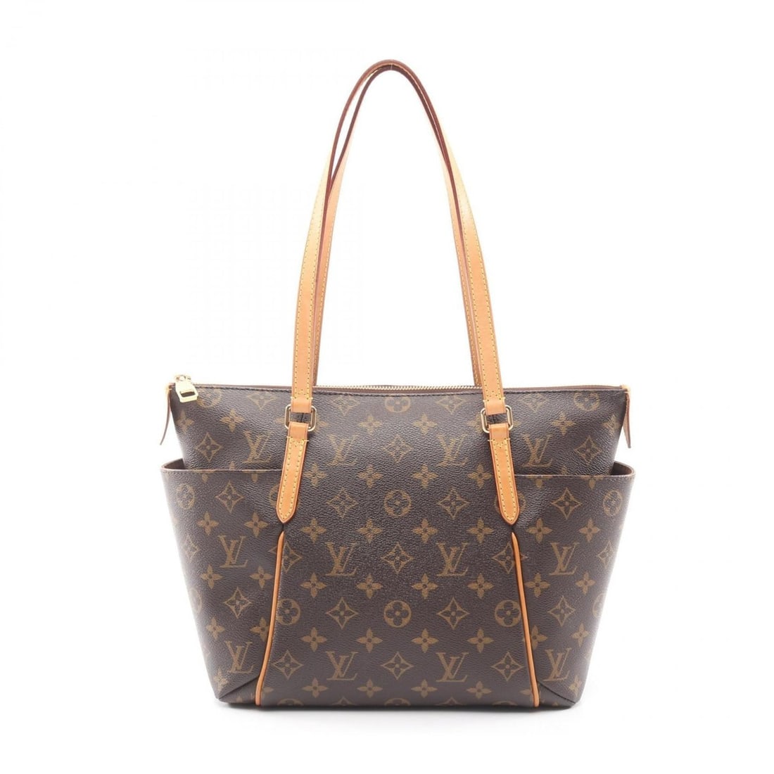 Louis Vuitton Totally PM Tote Bag, Coated Canvas and Leather, Monogram, Women's, Brown, M41016: --- Catalog ---Category: SizeSize (HxWxD): 25cm x 27.5cm x 12cm / 9.84'' x 10.82'' x 4.72''Category: DesignType: Handbag, Tote bagColor: Brown, MonogramGender: WomenMaterial: Coated canvas , Leather
