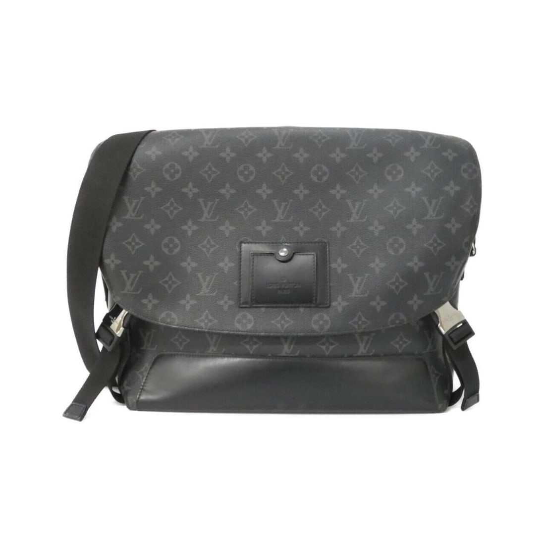 Louis Vuitton Monogram Eclipse Messenger Voyage MM M40510 Shoulder Bag (1 of 18)