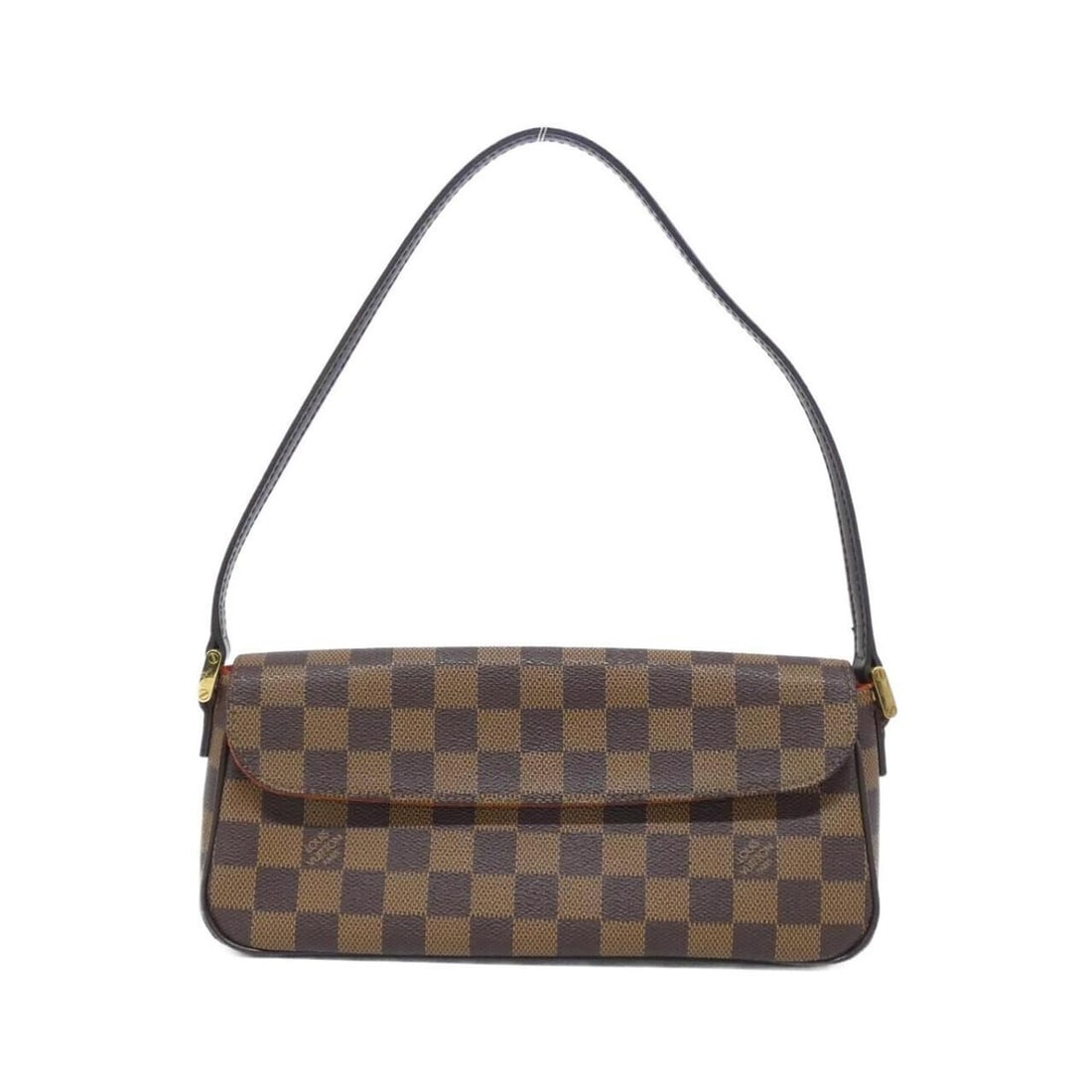 Louis Vuitton Damier Recoleta N51299 Shoulder Bag: --- Catalog ---Category: SizeSize (HxWxD): 12cm x 27cm x 7cm / 4.72'' x 10.62'' x 2.75''Category: DesignType: Shoulder bagColor: EbeneGender: WomenMaterial: Coated canvas Hardware Color: