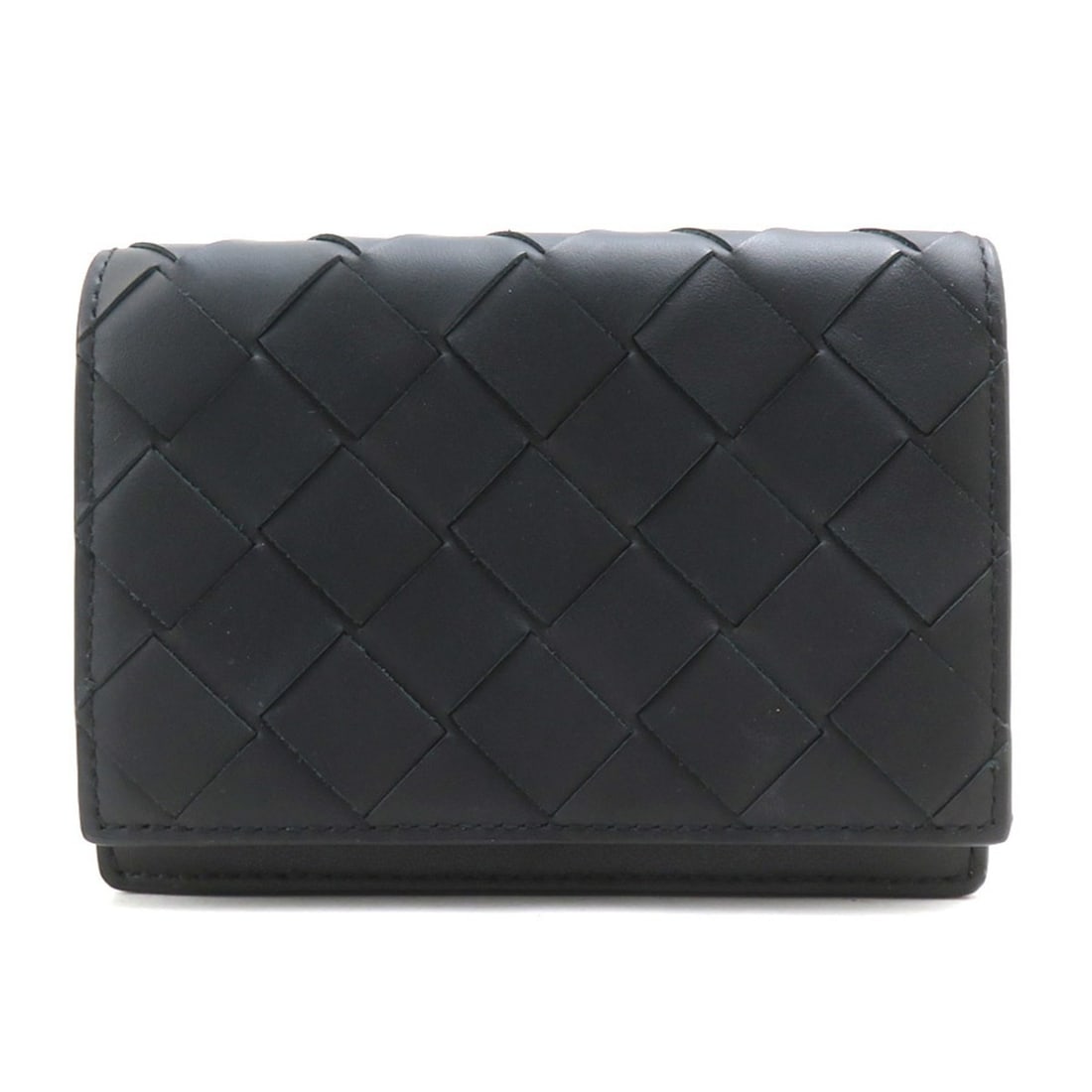 Bottega Veneta Business Card Case, Intrecciato Leather, Black, Unisex, r11010g (1 of 12)