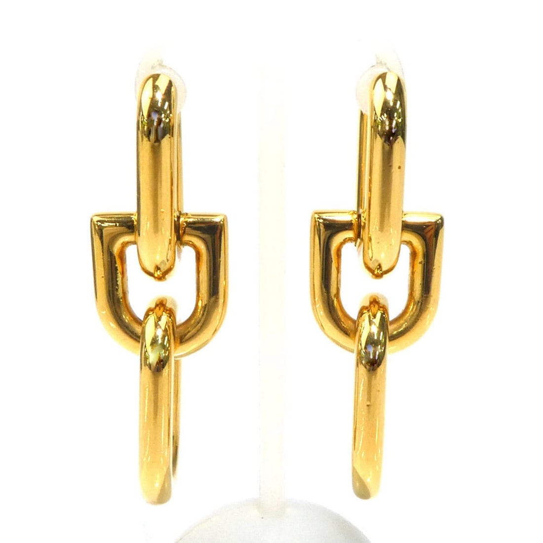 Balenciaga BALENCIAGA Metal Gold Earrings Women's 56547k: --- Catalog ---Category: SizeSize (HxWxD): 50.00mm x 15.00mm / 1.97'' x 0.59''Category: DesignType: Drop earringsColor: GoldGender: WomenMaterial: MetalCategory: GeneralBrand: Balenciaga--- Item List