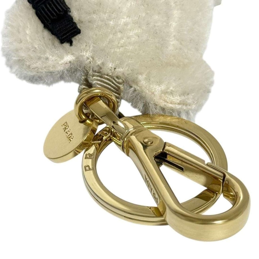 Prada Large Size Teddy Key Ring Charm Keychain - 6