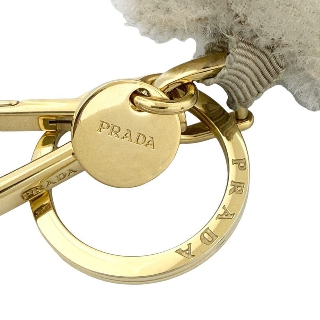 Prada Large Size Teddy Key Ring Charm Keychain - 9
