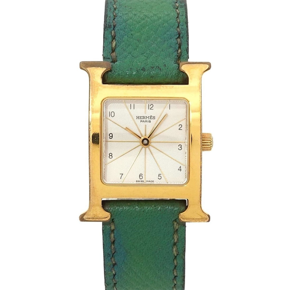 Hermès H Watch HH1 201 Women's Silver Quartz (1 of 20)