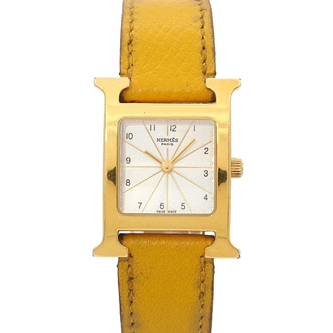 Hermès H Watch HH1 201 Women's Silver Quartz (1 of 8)