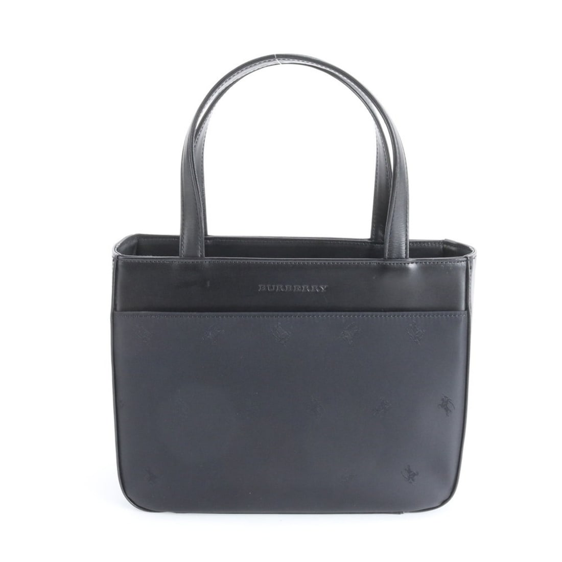 Burberry Shadow Horse Leather Handbag Tote Bag Black Women's: --- Catalog ---Category: SizeSize (HxWxD): 20cm x 27cm x 10cm / 7.87'' x 10.62'' x 3.93''Category: DesignType: Handbag, Tote bagColor: BlackGender: WomenMaterial: Leather , Nylon Category: GeneralBran