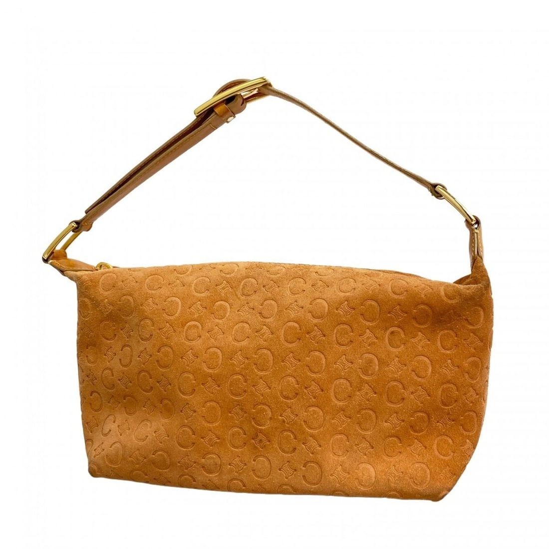 Celine handbag C Macadam suede coral women's P2402208 (1 of 14)