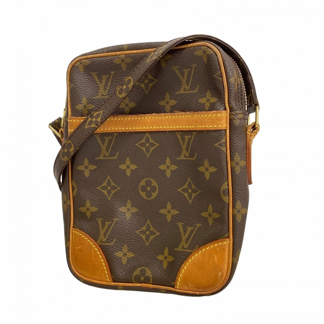 Louis Vuitton Monogram Danube Shoulder Bag M45266 Brown Women's (1 of 18)