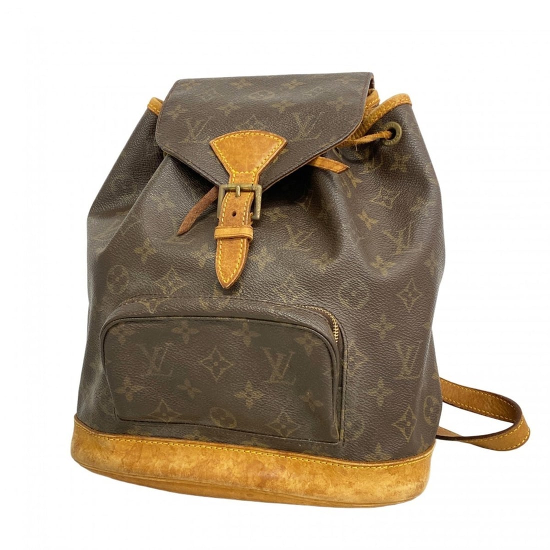 Louis Vuitton Monogram Montsouris MM Backpack M51136 Brown Women's (1 of 16)
