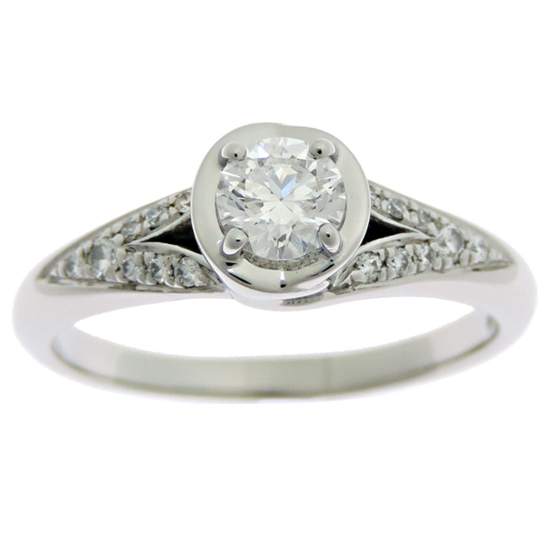 Bvlgari Incontro D'Amore 0.34ct Diamond Women's Ring in Pt950 Platinum (1 of 12)