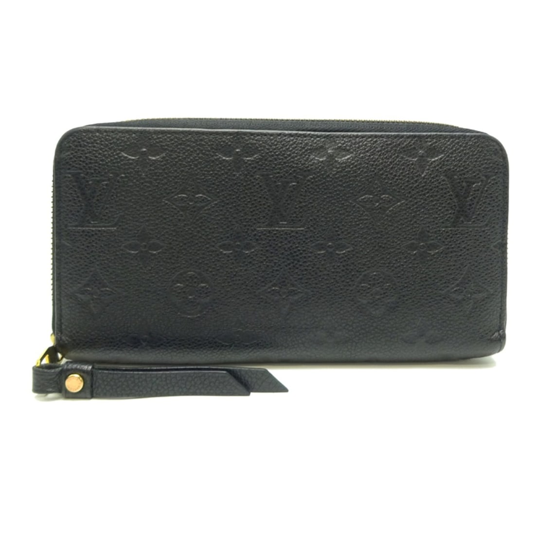 Louis Vuitton Zippy Wallet Women's Long M60571 (Old Model) Monogram Empreinte Noir (Black) (1 of 18)
