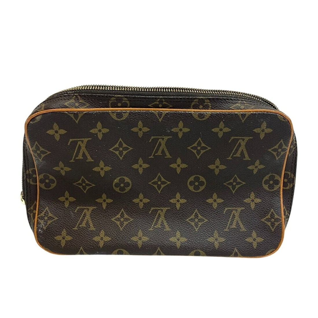 LOUIS VUITTON Louis Vuitton M47640 Trousse Boite Monogram Brown (1 of 15)