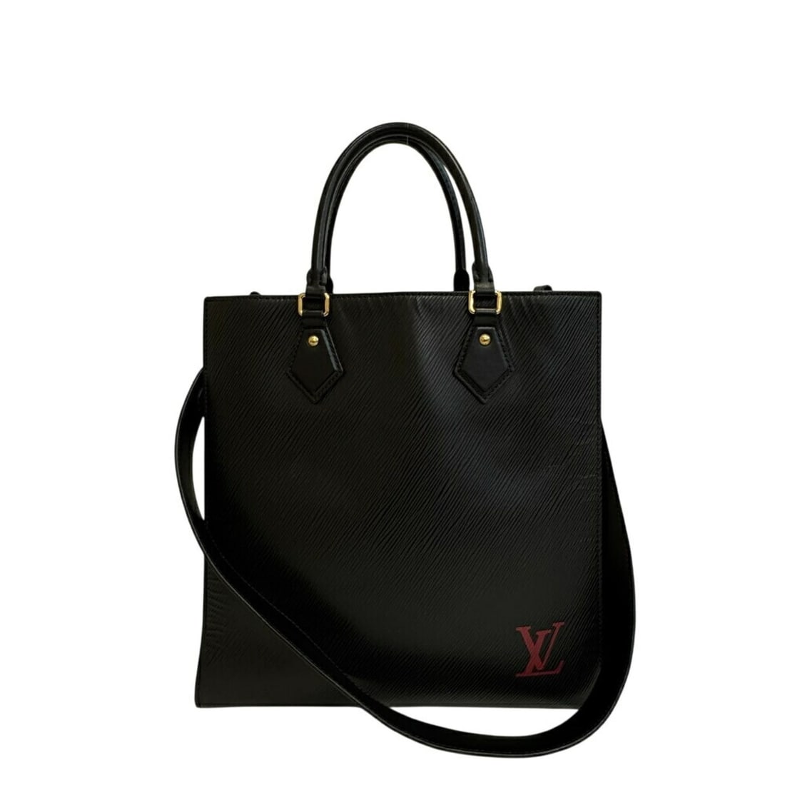 LOUIS VUITTON M58658 Sac Plat PM Tote Bag, 2-Way Epi Leather Handbag, Black: --- Catalog ---Category: SizeSize (HxWxD): 30.5cm x 30.5cm / 12'' x 12''Category: DesignType: Handbag, Tote bagColor: BlackGender: Women,MenMaterial: Leather Category: GeneralMPN: M58658Brand: Louis V