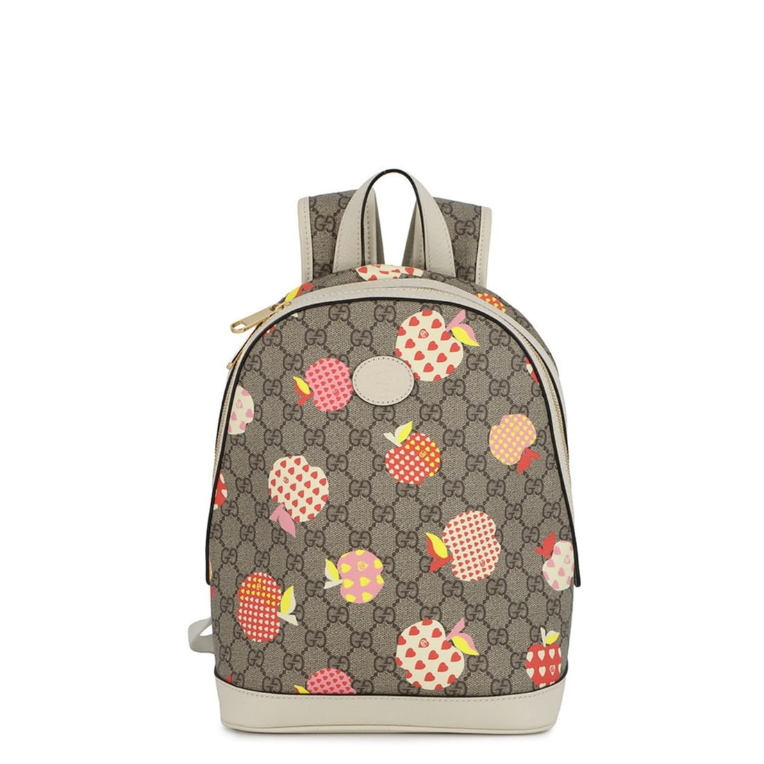 Gucci Apple Heart GG Supreme Leather Backpack 552884 GUCCI Handbag Women's: --- Catalog ---Category: SizeWeight: 610g / 1.34lb.Size (HxWxD): 30cm x 22cm x 10cm / 11.81'' x 8.66'' x 3.93''Category: DesignType: HandbagColor: Beige, IvoryGender: WomenClosure: ZipperMaterial: GG