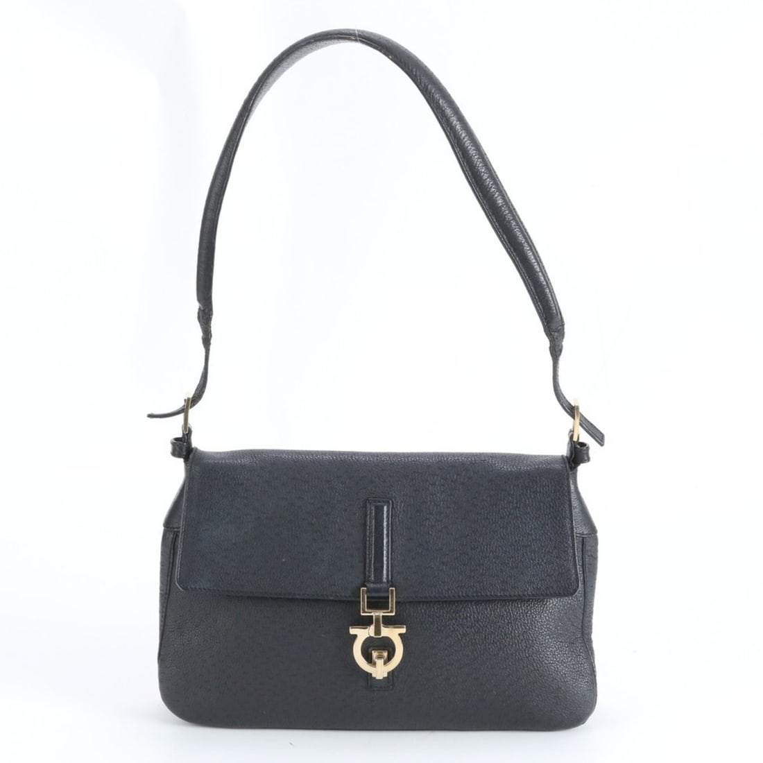 Salvatore Ferragamo Gancini Leather Shoulder Bag, Black Tote Bag for Women: --- Catalog ---Category: SizeSize (HxWxD): 18cm x 30cm x 8cm / 7.08'' x 11.81'' x 3.14''Category: DesignType: Shoulder bag, Tote bagColor: BlackGender: WomenMaterial: Leather Category: GeneralBrand: