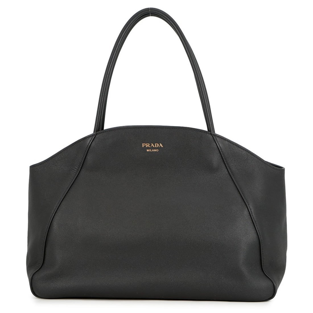 Prada leather tote bag 1BG510 PRADA black handbag (1 of 15)