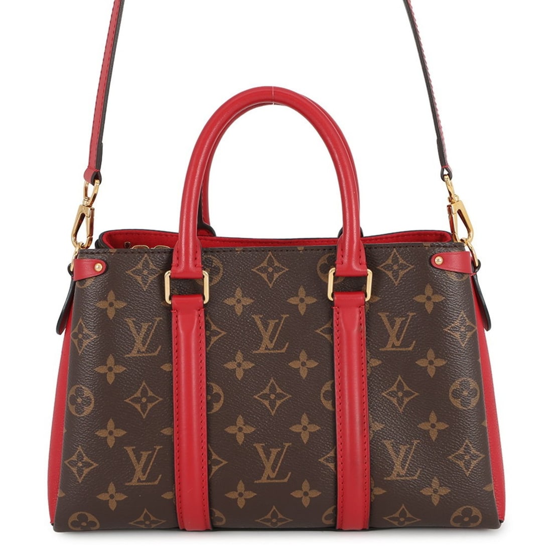Louis Vuitton Monogram Soufflot NV BB Handbag M44818 LOUIS VUITTON 2-way bag Women's: --- Catalog ---Category: SizeWeight: 770g / 1.69lb.Size (HxWxD): 18cm x 29cm x 13cm / 7.08'' x 11.41'' x 5.11''Strap Length: 101cm - 116cm / 39.76'' - 45.66''Category: DesignType: HandbagColor: