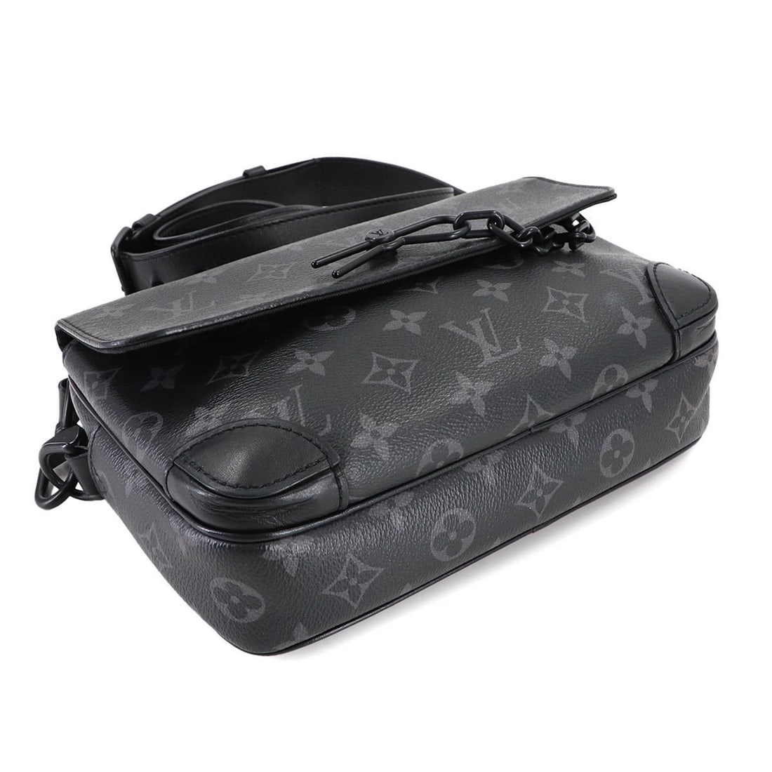Louis Vuitton Monogram Eclipse Steamer Shoulder Bag M46795 RFID - 4