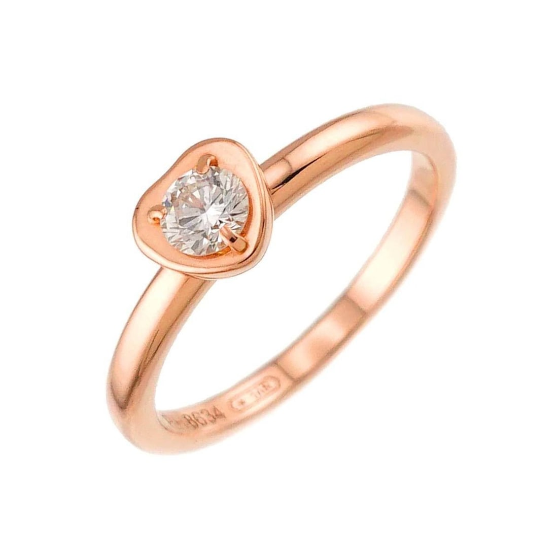 Cartier Diamant Léger #47 Diamond Ring in 18K PG Pink Gold 750 Heart D'Amour: --- Catalog ---Category: SizeUS Size: 4Brand Size: 47Category: DesignType: Band ringColor: Pink goldGender: WomenMaterial: Pink gold (18K)Category: GeneralBrand: Cartier--- Item List ---Section: Condi