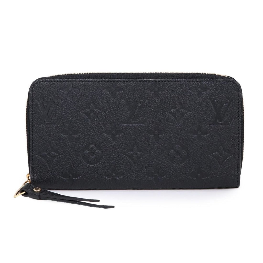 Louis Vuitton Monogram Empreinte Zippy Wallet, Long Wallet in Noir Leather with Gold Hardware, Model (1 of 20)
