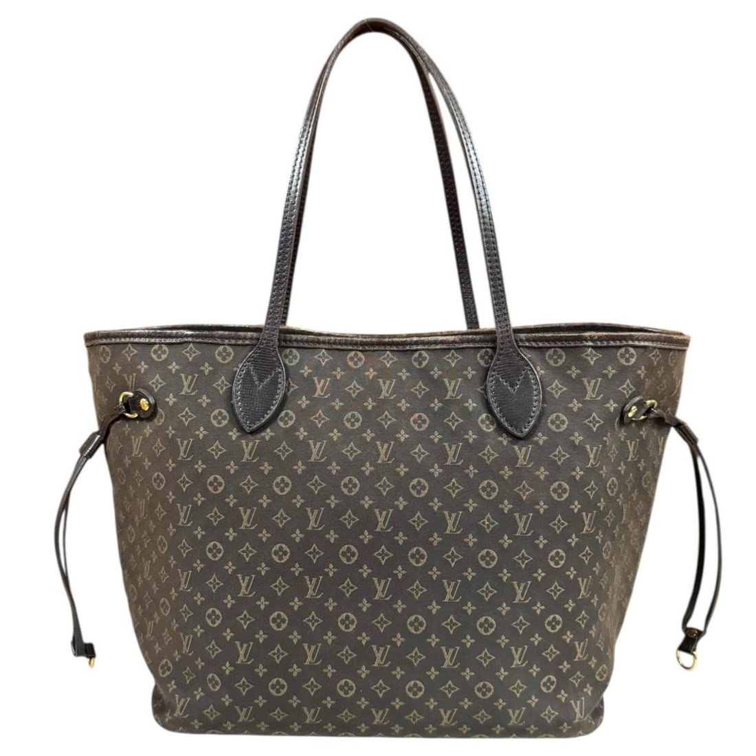 Pre-owned Louis Vuitton Neverfull MM Monogram Idylle Tote Bag, Brown, Women's, M40513. (1 of 20)