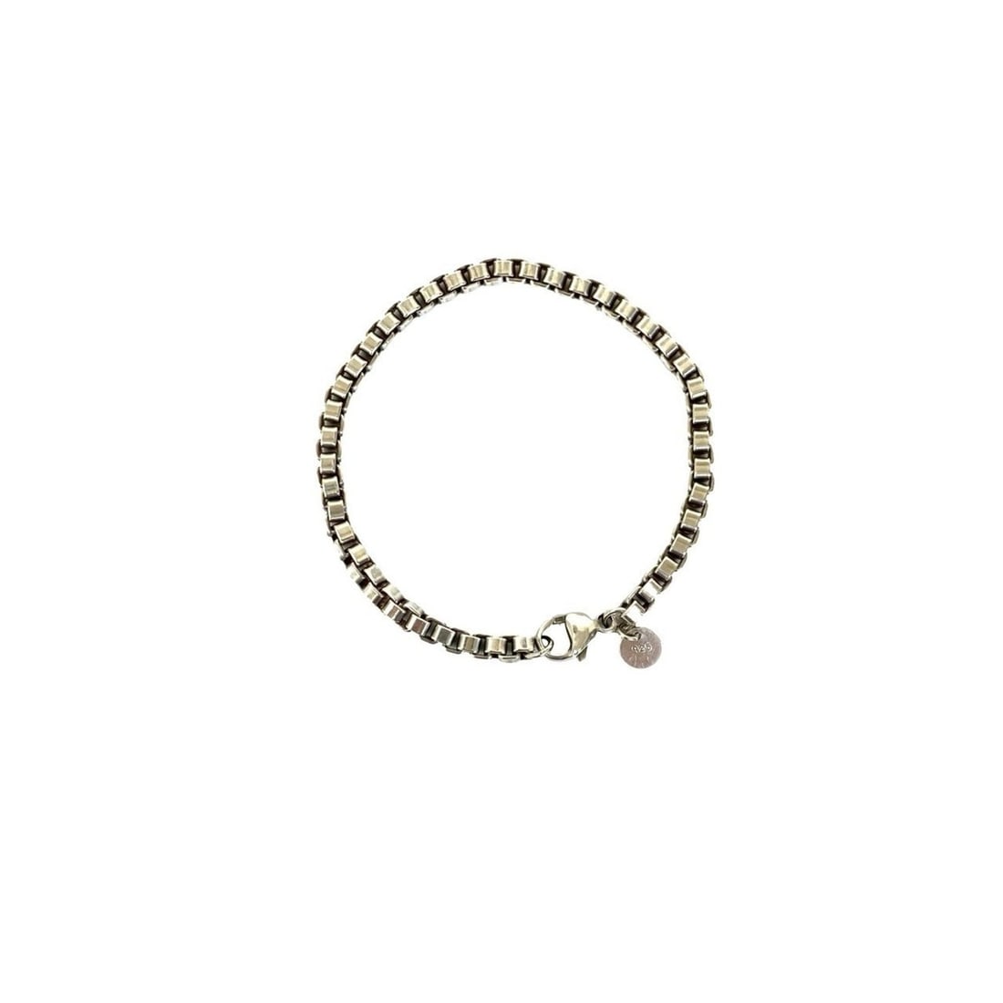 TIFFANY & Co. Tiffany Venetian Bracelet, 925 Sterling Silver, Bangle, 08544: --- Catalog ---Category: SizeLength: 19.5cm / 7.67''Category: DesignType: Charm braceletColor: SilverGender: WomenMaterial: Silver 925Category: GeneralBrand: Tiffany--- Item List ---Section: Condition