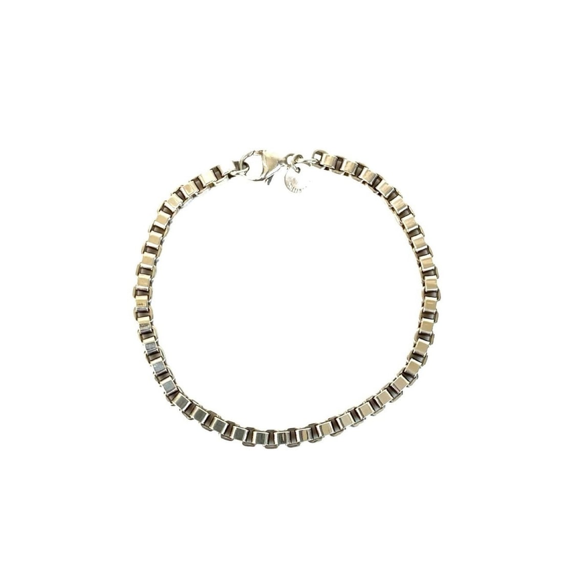 TIFFANY & Co. Tiffany Venetian Bracelet, 925 Sterling Silver, Bangle, 43071: --- Catalog ---Category: SizeLength: 19.5cm / 7.67''Category: DesignType: Charm braceletColor: SilverGender: WomenMaterial: Silver 925Category: GeneralBrand: Tiffany--- Item List ---Section: Condition