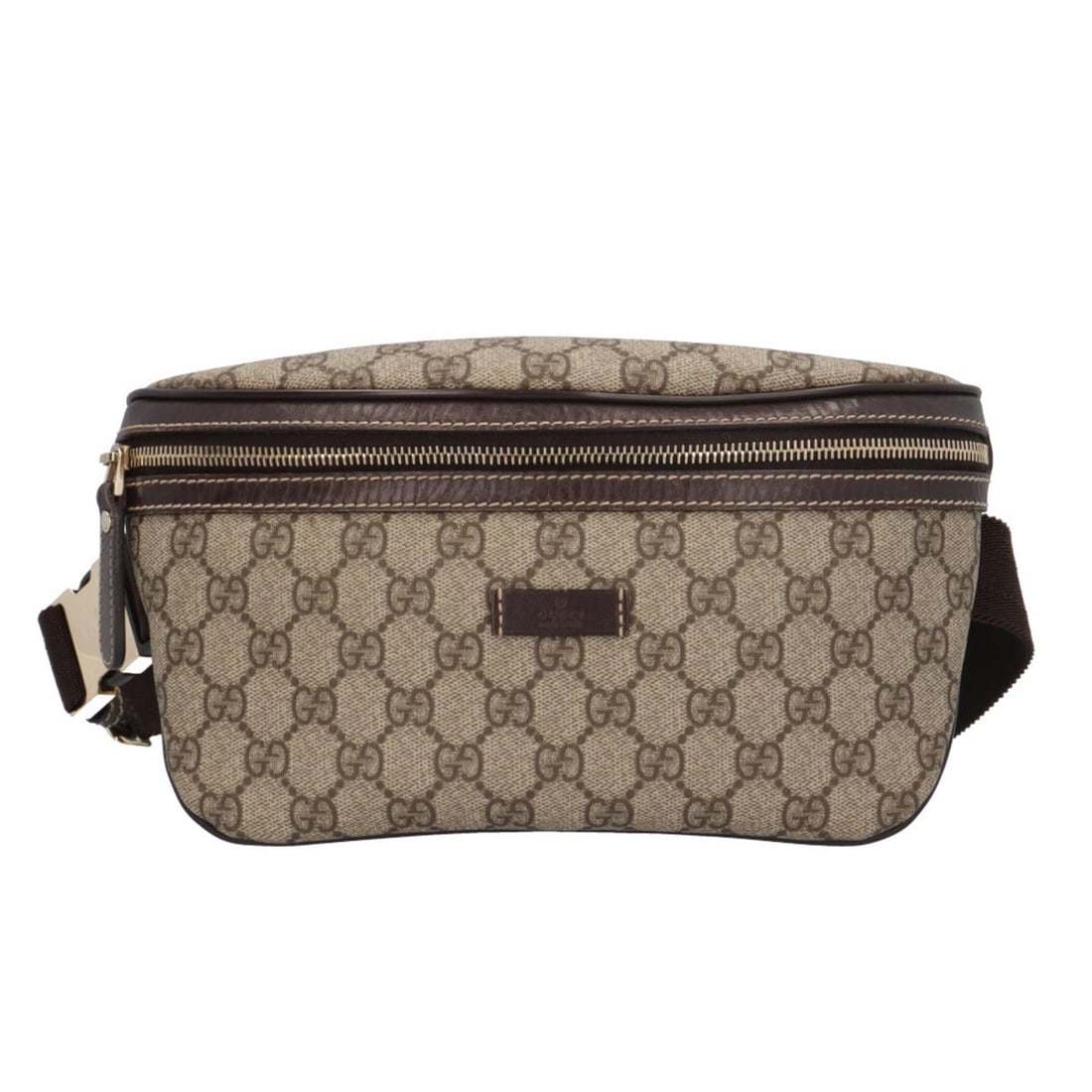 Gucci GG Supreme Waist Bag, Canvas 233269, Beige, Men's/Women's, Pre-owned GUCCI Body Bag: --- Catalog ---Category: SizeSize (HxWxD): 15cm x 27cm x 2cm / 5.9'' x 10.62'' x 0.78''Category: DesignType: Fanny packColor: BeigeGender: Men,WomenMaterial: GG Supreme Category: GeneralMPN: 233269Bra