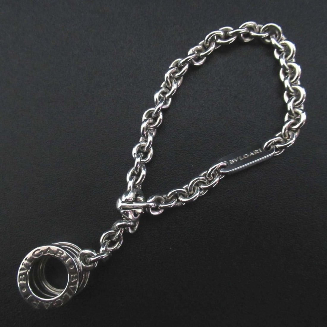 BVLGARI B-ZERO ONE Chain Key Ring in 925SV Silver for Men and Women (1 of 15)
