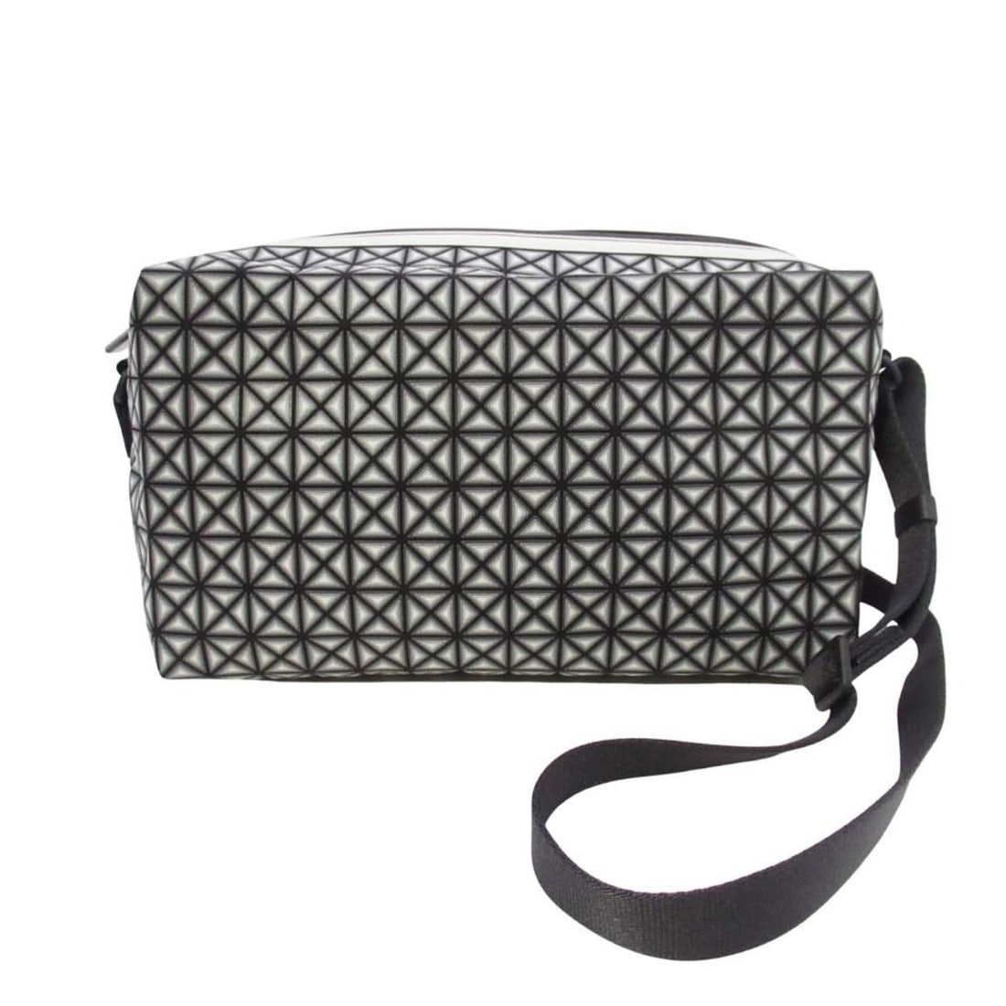 Issey Miyake 2022 BAOBAO ISSEYMIYAKE Saddle Bag Shoulder 3D Print Gray BB24-AG134 Men's and Women's (1 of 11)