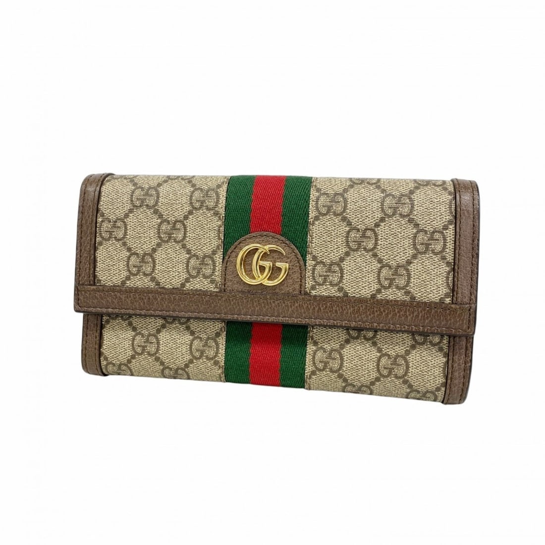 Gucci Ophidia Long Wallet 523153 Brown Women's (1 of 13)