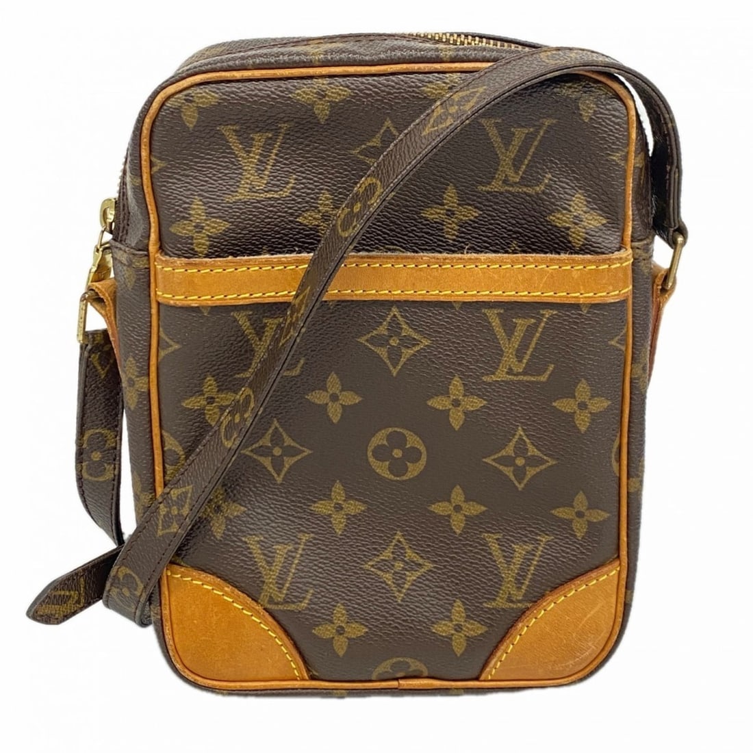 Louis Vuitton Monogram Danube Shoulder Bag M45266 Brown Women's (1 of 12)