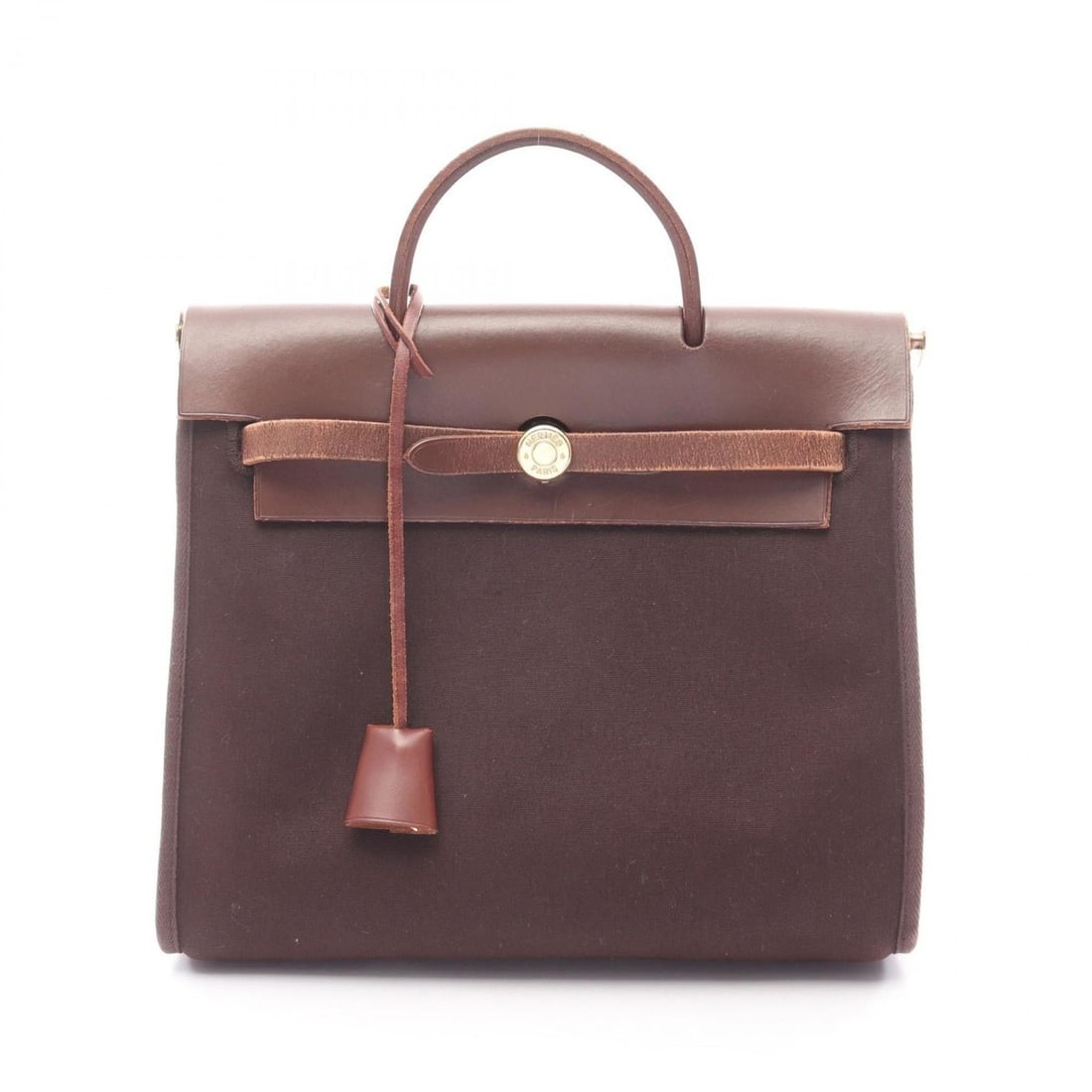 Hermes Hermès Airbag Ad PM Backpack/Handbag in Canvas and Leather, Toile H, Vache Hunter, Women's,: --- Catalog ---Category: SizeSize (HxWxD): 27cm x 28cm x 11cm / 10.62'' x 11.02'' x 4.33''Category: DesignType: BackpackColor: Brown, HavaneGender: WomenMaterial: Toile H Category: GeneralBrand: Herme