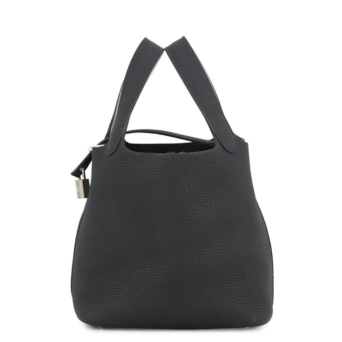 Hermès Picotin Lock PM in Eclat, Caban, Mauve Pale, Taurillon Clemence, Swift, B stamp. Lock,: --- Catalog ---Category: SizeSize (HxWxD): 18.5cm x 18cm x 13cm / 7.28'' x 7.08'' x 5.11''Category: DesignType: HandbagColor: BlackGender: WomenMaterial: Taurillon clemence leather Category: GeneralBr