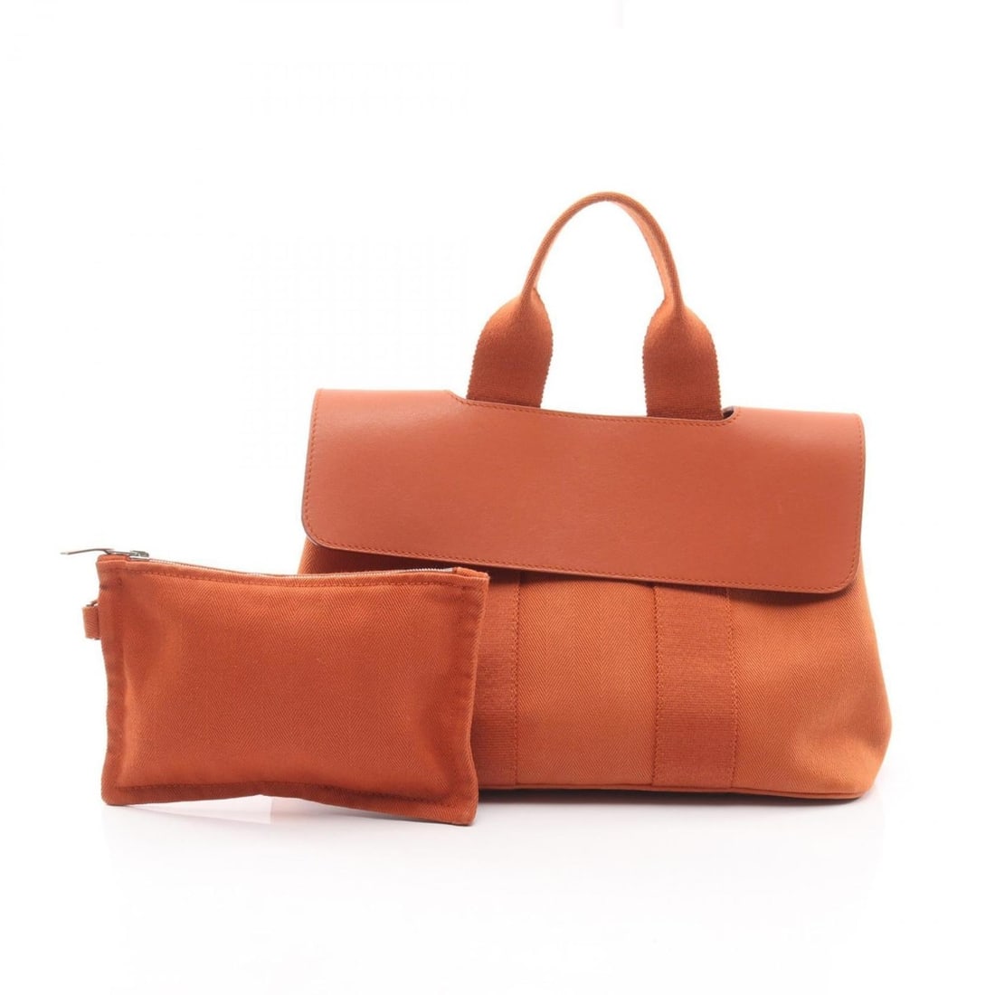 Hermes Hermès Valparaiso PM Handbag in Leather with Toile Chevron Design, Brown, for Women: --- Catalog ---Category: SizeSize (HxWxD): 21cm x 30cm x 14cm / 8.26'' x 11.81'' x 5.51''Category: DesignType: HandbagColor: BrownGender: WomenMaterial: Toile chevron , Leather Category: GeneralBrand: