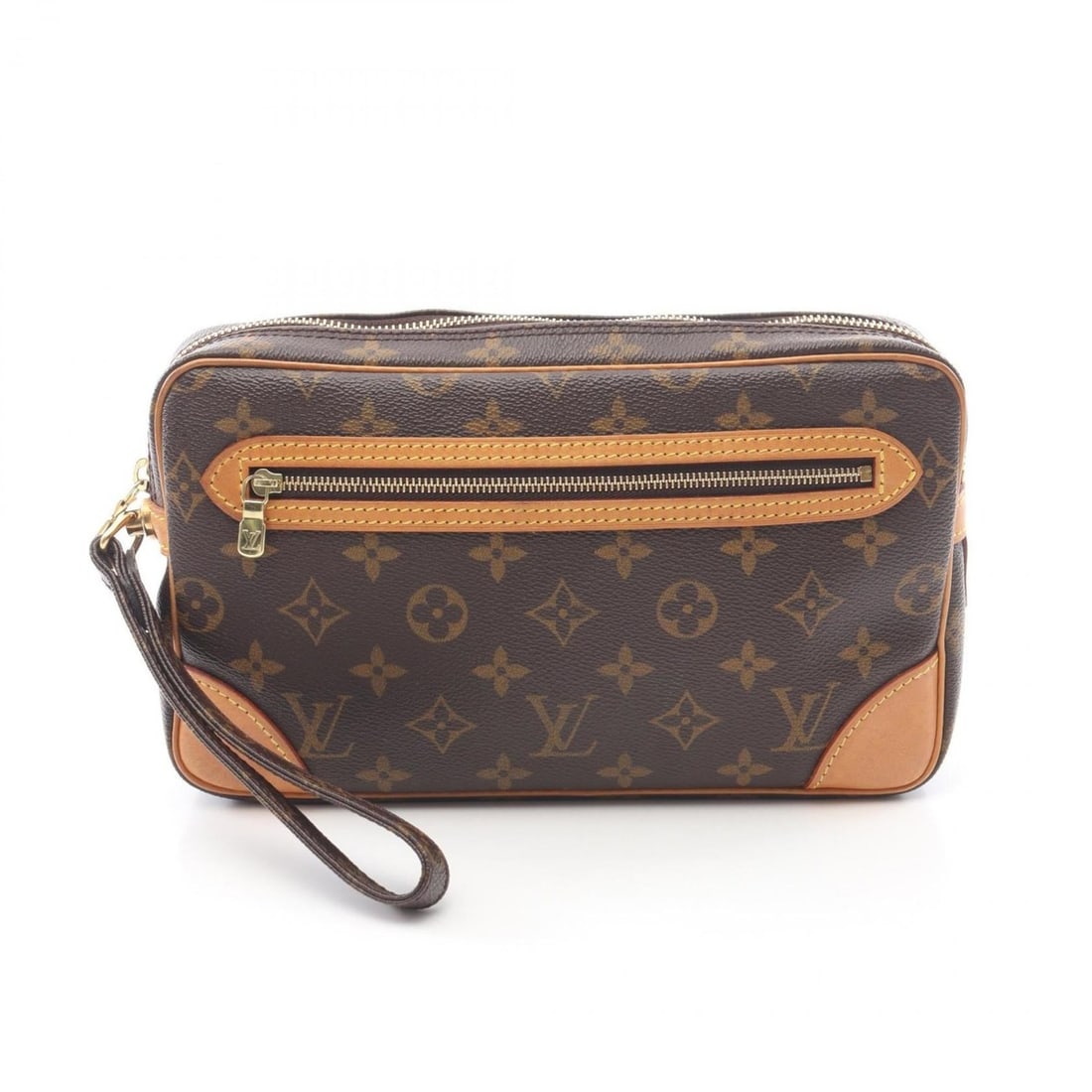 Louis Vuitton Marly Dragonne Second Bag/Clutch/Handbag in Coated Canvas and Leather with Monogram (1 of 16)