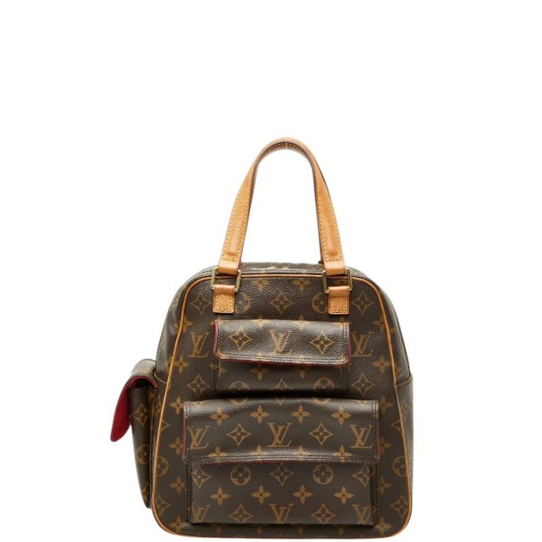 Louis Vuitton Monogram Excentric Cite Handbag M51161 Brown Leather Women's LOUIS VUITTON: --- Catalog ---Category: SizeSize (HxWxD): 26cm x 27cm x 12cm / 10.23'' x 10.62'' x 4.72''Category: DesignType: HandbagColor: BrownGender: WomenMaterial: PVC , Leather Category: GeneralMPN: M51161Bran