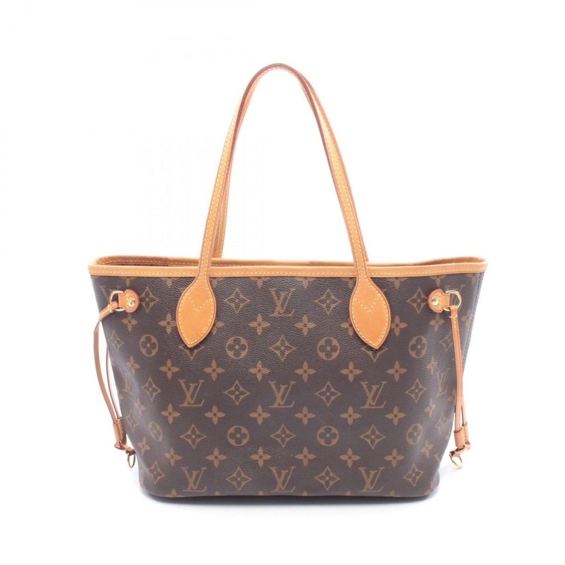 Louis Vuitton Neverfull PM Tote Bag, Coated Canvas and Leather, Monogram, Women's, Brown, M40155 (1 of 11)