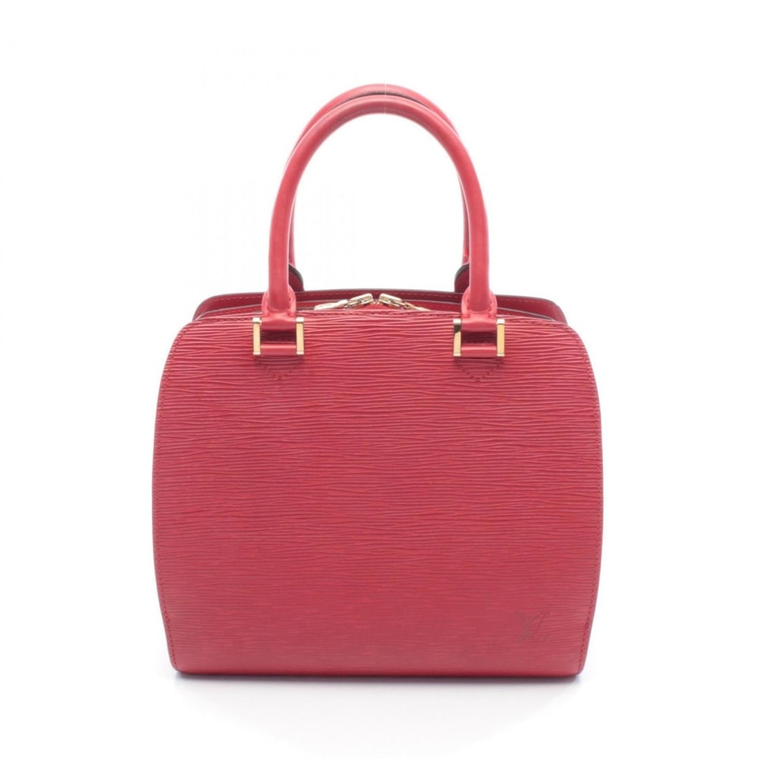 Louis Vuitton Pont Neuf Handbag, Epi Leather, Women's, Red, M52057 (1 of 13)