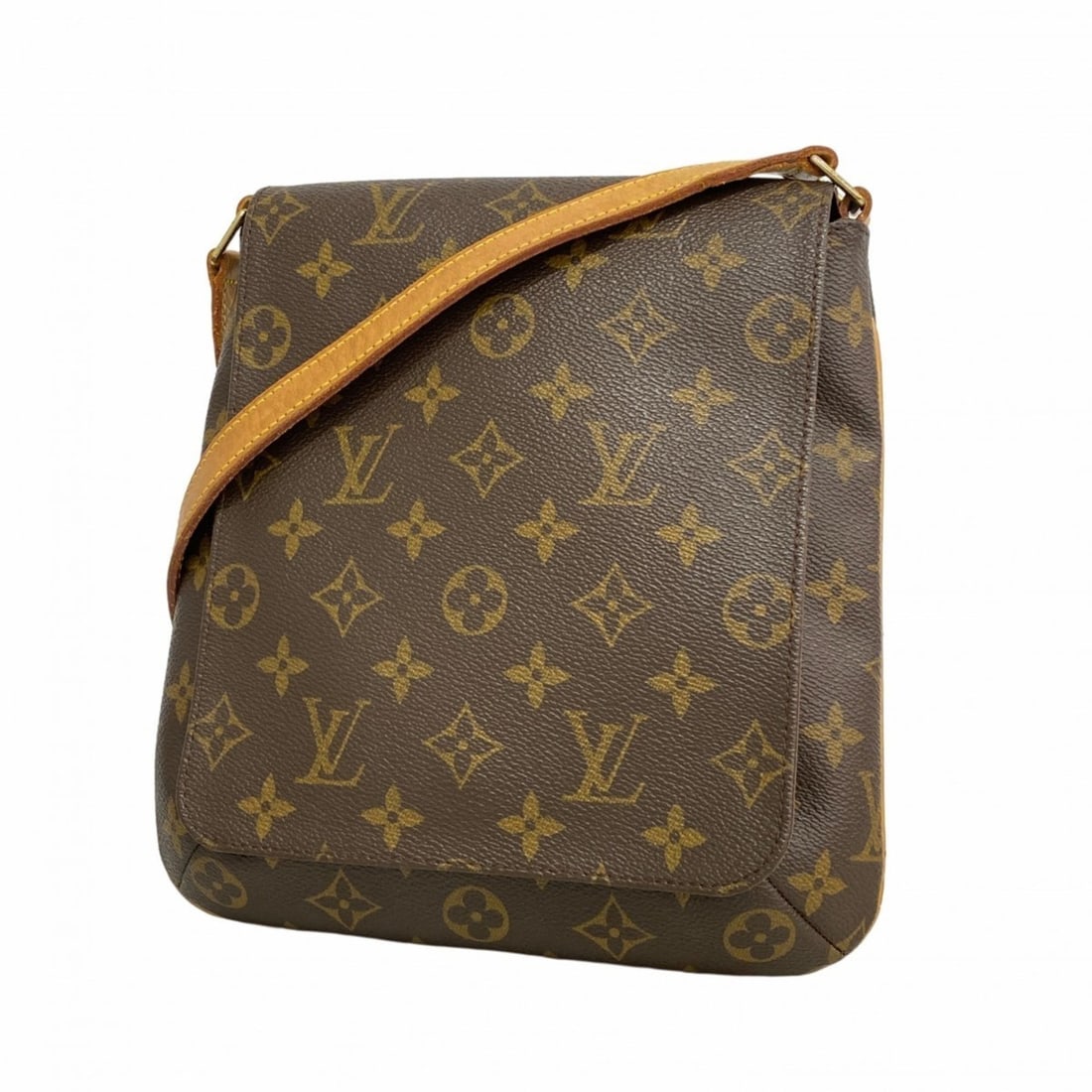 Louis Vuitton Monogram Musette Salsa Short Strap Shoulder Bag M51258 Brown Women's (1 of 16)