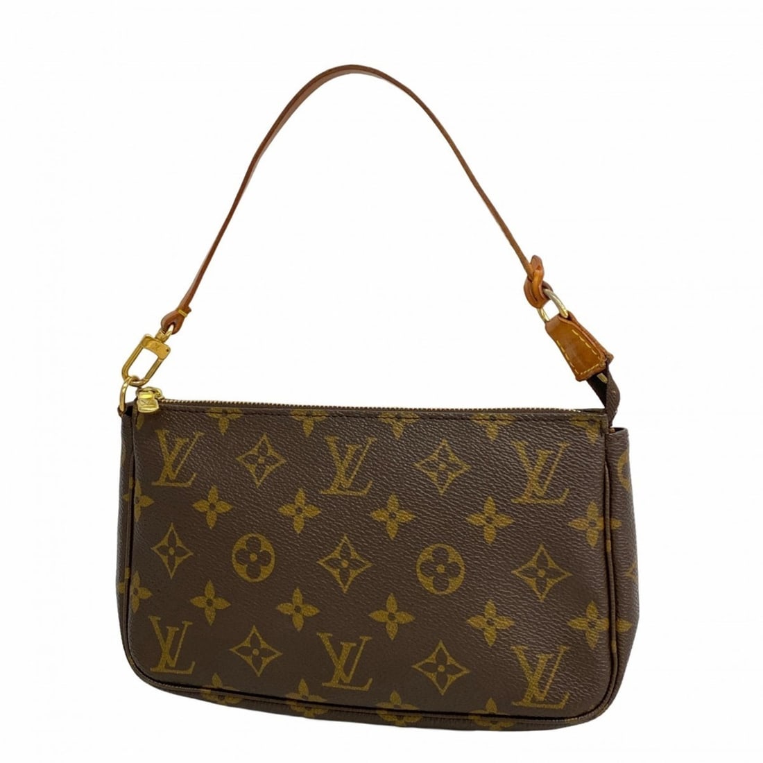 Louis Vuitton Monogram Pochette Accessoires M51980 Brown Women's Bag/Pouch (1 of 16)